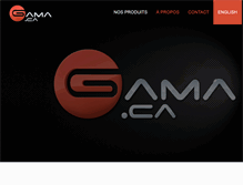 Tablet Screenshot of gama.ca