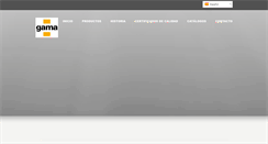 Desktop Screenshot of gama.es